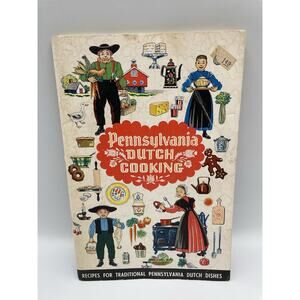 Pennsylvania Dutch Cooking Recipe Booklet Vintage 1960 Cookbook Collectible